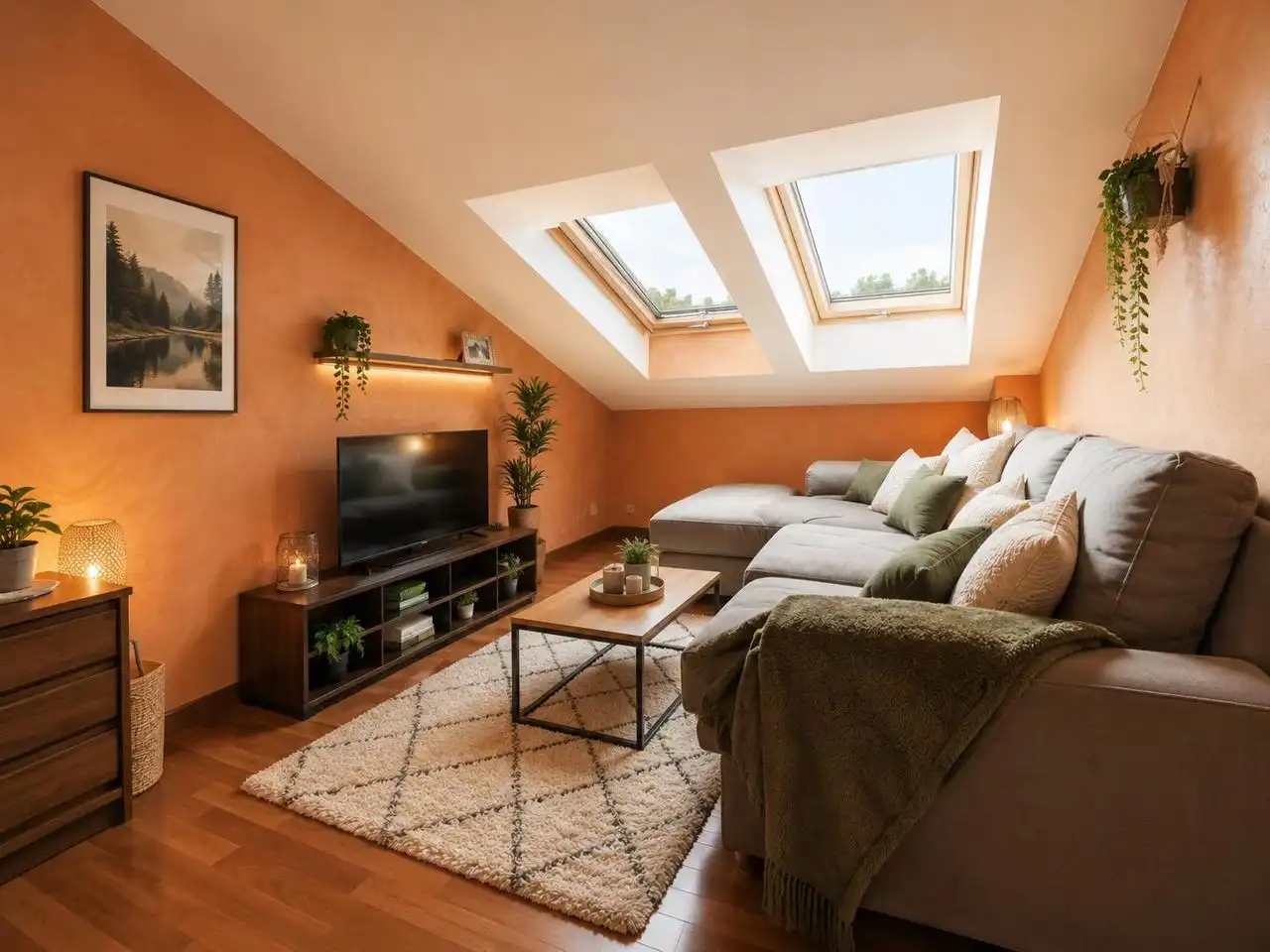 Sala de estar de Piso en venta en Arteixo