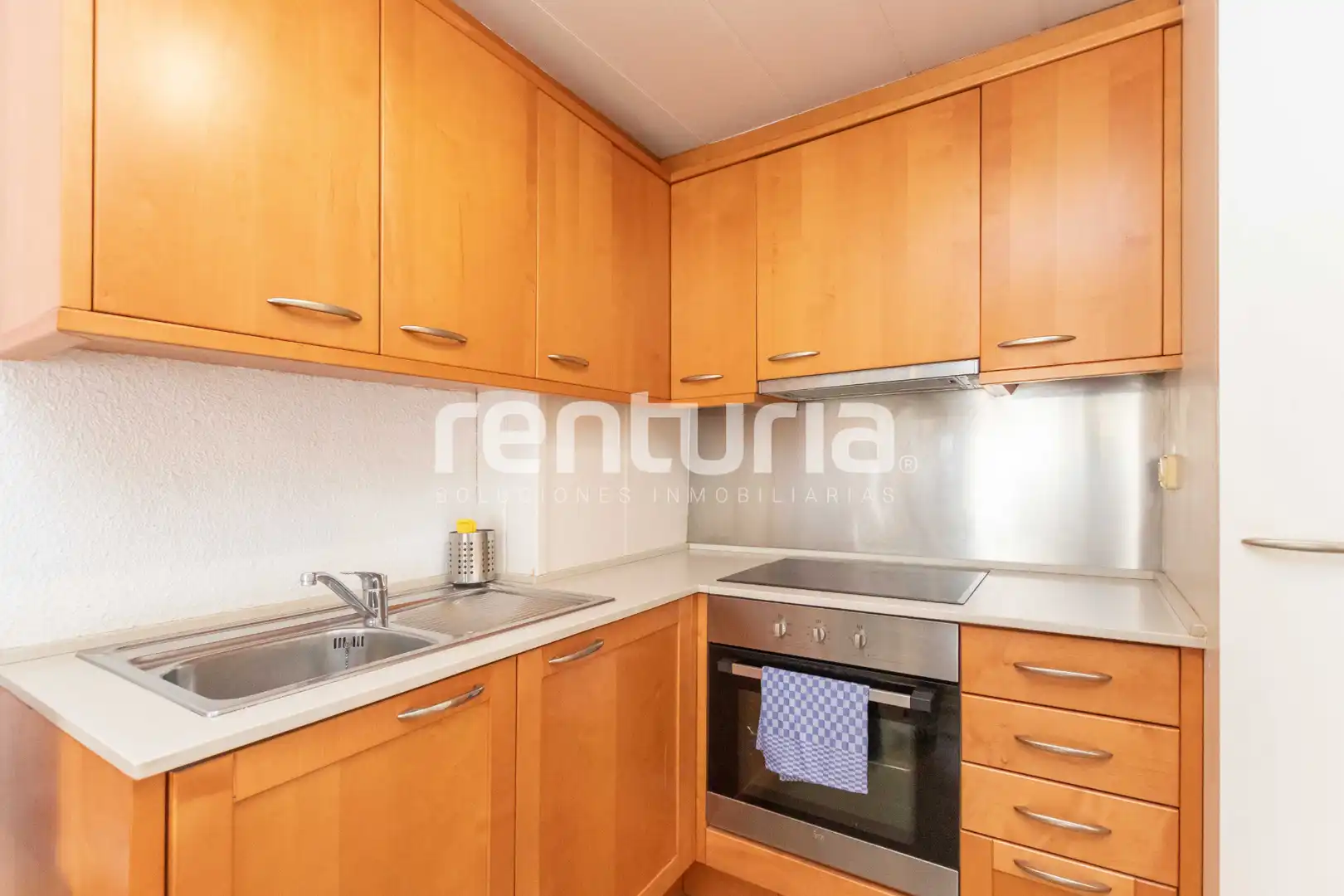 Cuina de Pis de lloguer en Valencia amb Aire condicionat, Calefacció i Parquet