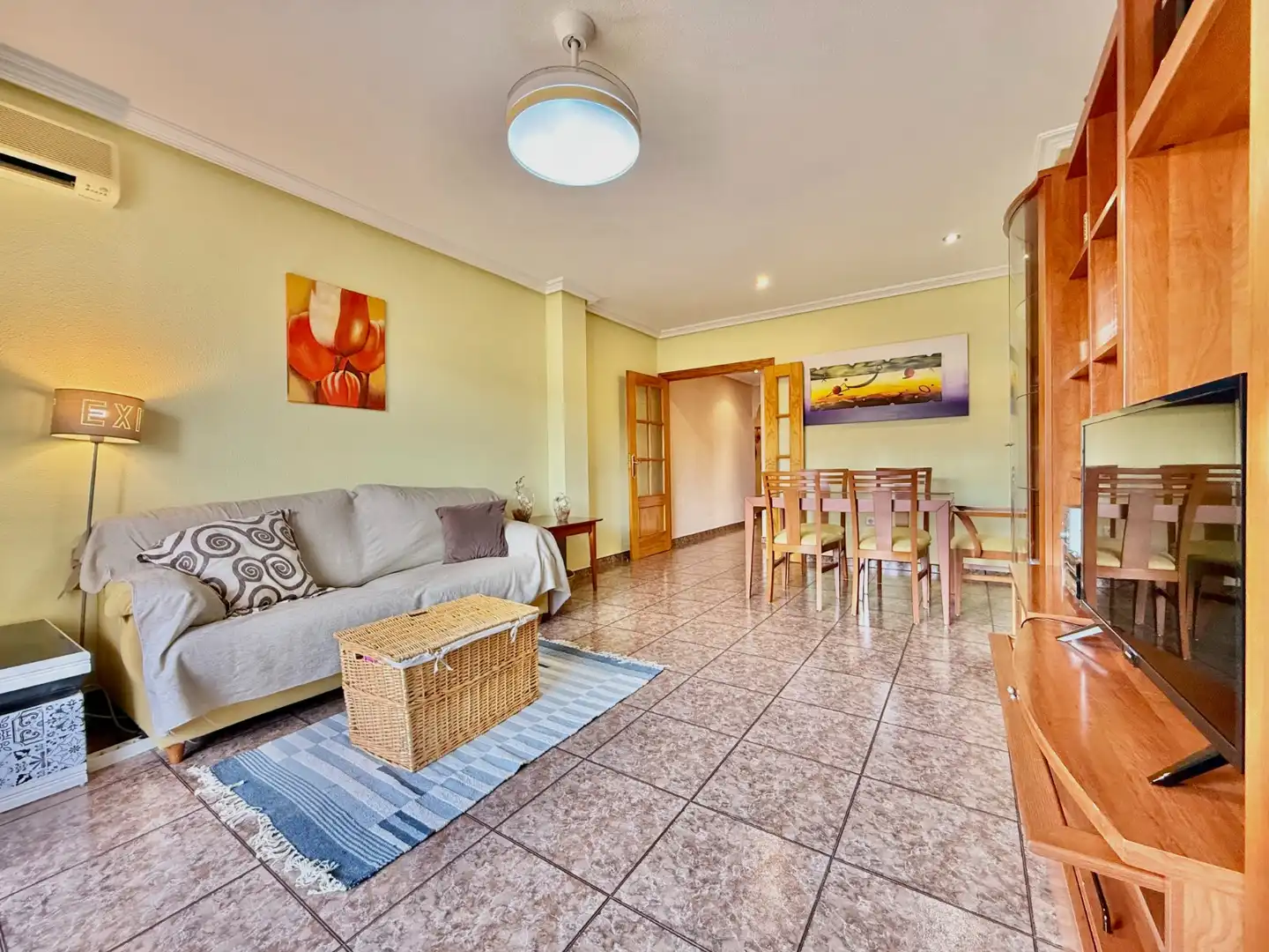 Sala de estar de Piso en venta en San Pedro del Pinatar con Aire acondicionado, Calefacción y Terraza