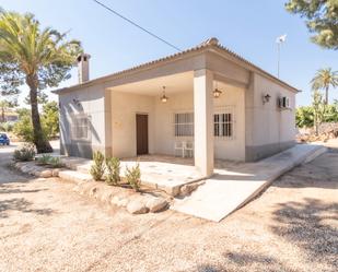 Exterior view of House or chalet for sale in Elche / Elx  with Air Conditioner, Storage room and Furnished
