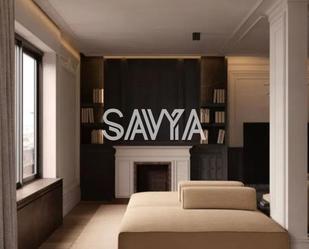 Sala d'estar de Àtic en venda en  Barcelona Capital amb Aire condicionat i Terrassa