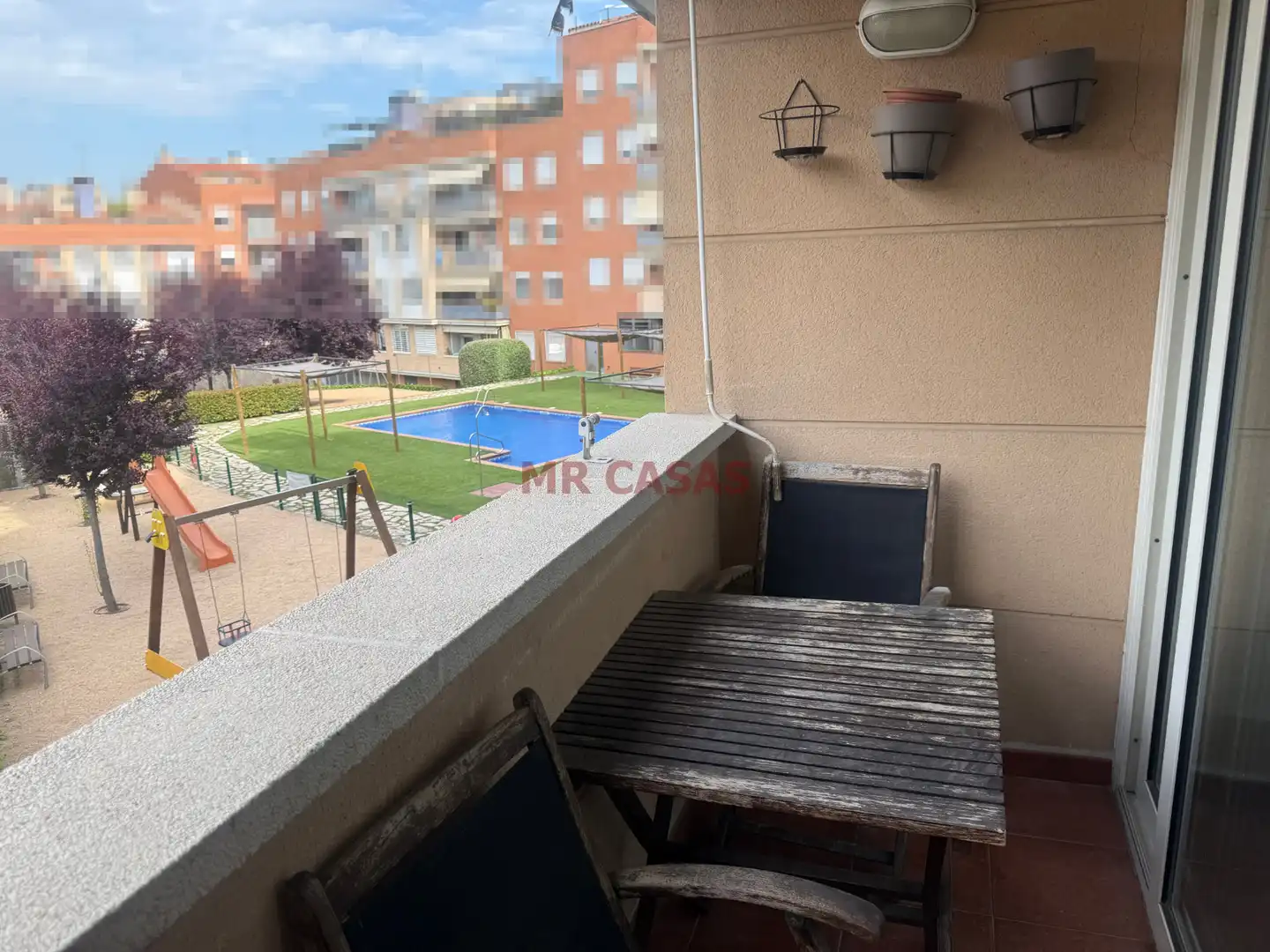 Balcony of Flat for sale in Rubí  with Heating, Balcony and Community pool