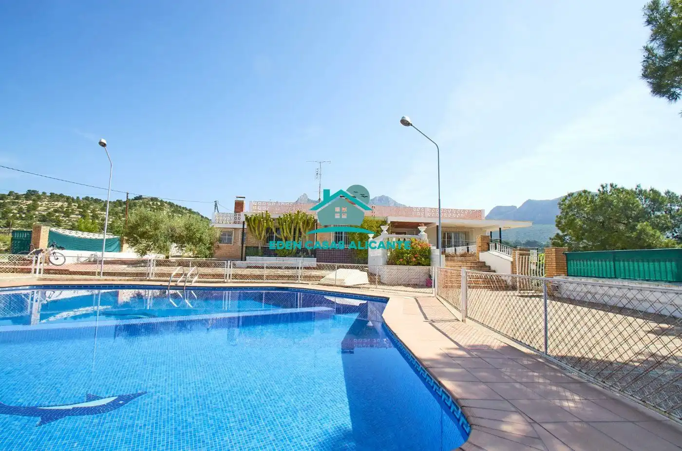 Swimming pool of Country homes for sale in Busot  with Private garden, Terrace and Swimming Pool