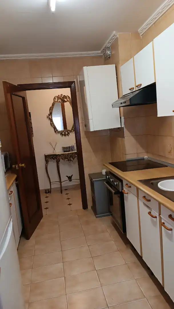 Küche von Wohnung zum Verkauf in Velilla de San Antonio mit Heizung, Abstellraum und Ofen