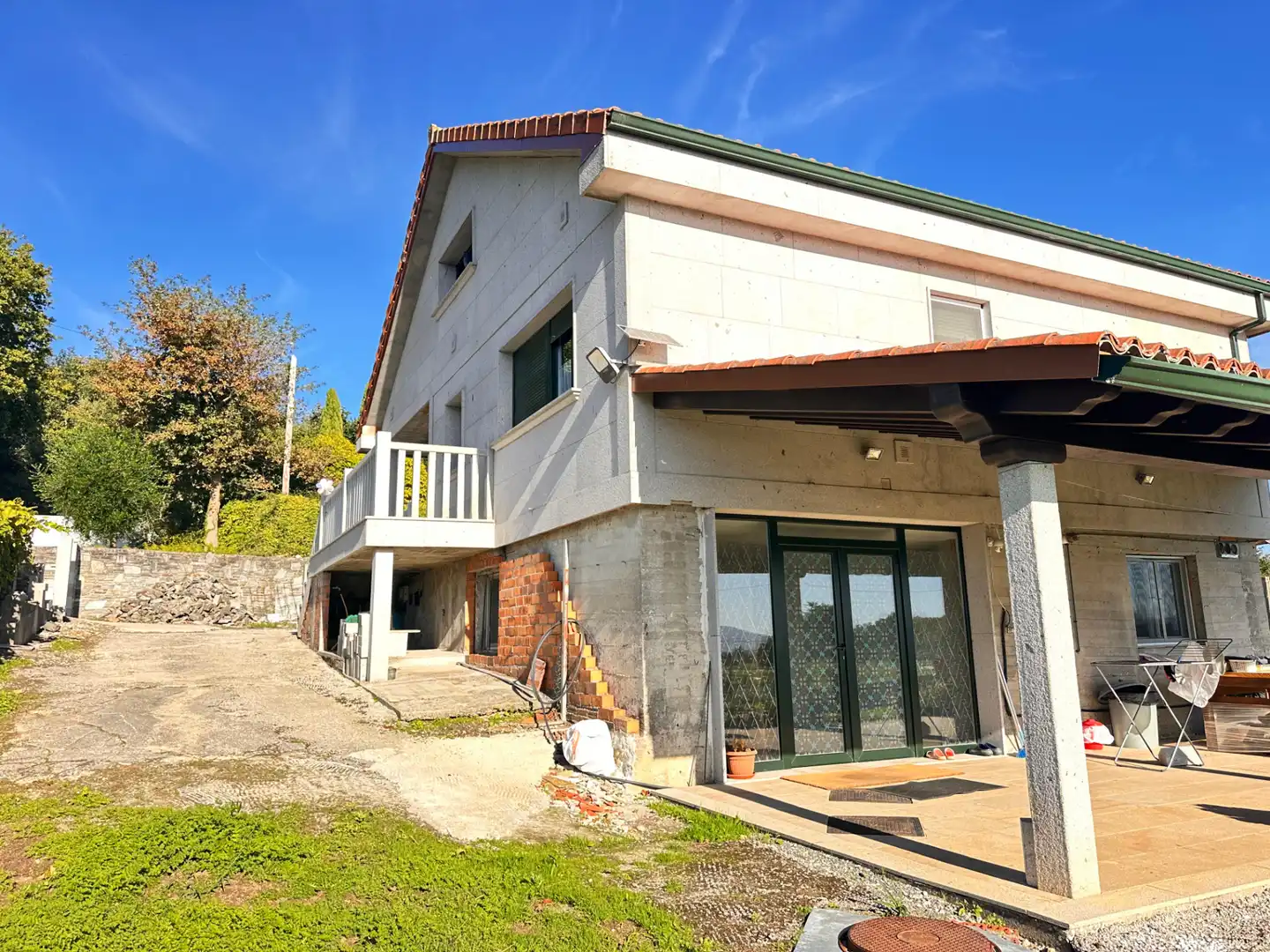 Vista exterior de Casa o xalet en venda en Vedra amb Calefacció, Jardí privat i Traster