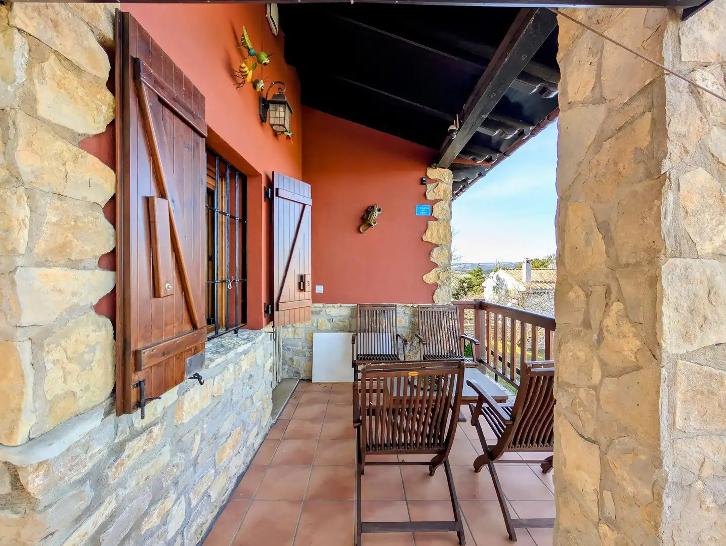 Terraza de Casa o chalet en venta en Vistabella del Maestrazgo con Calefacción y Alarma