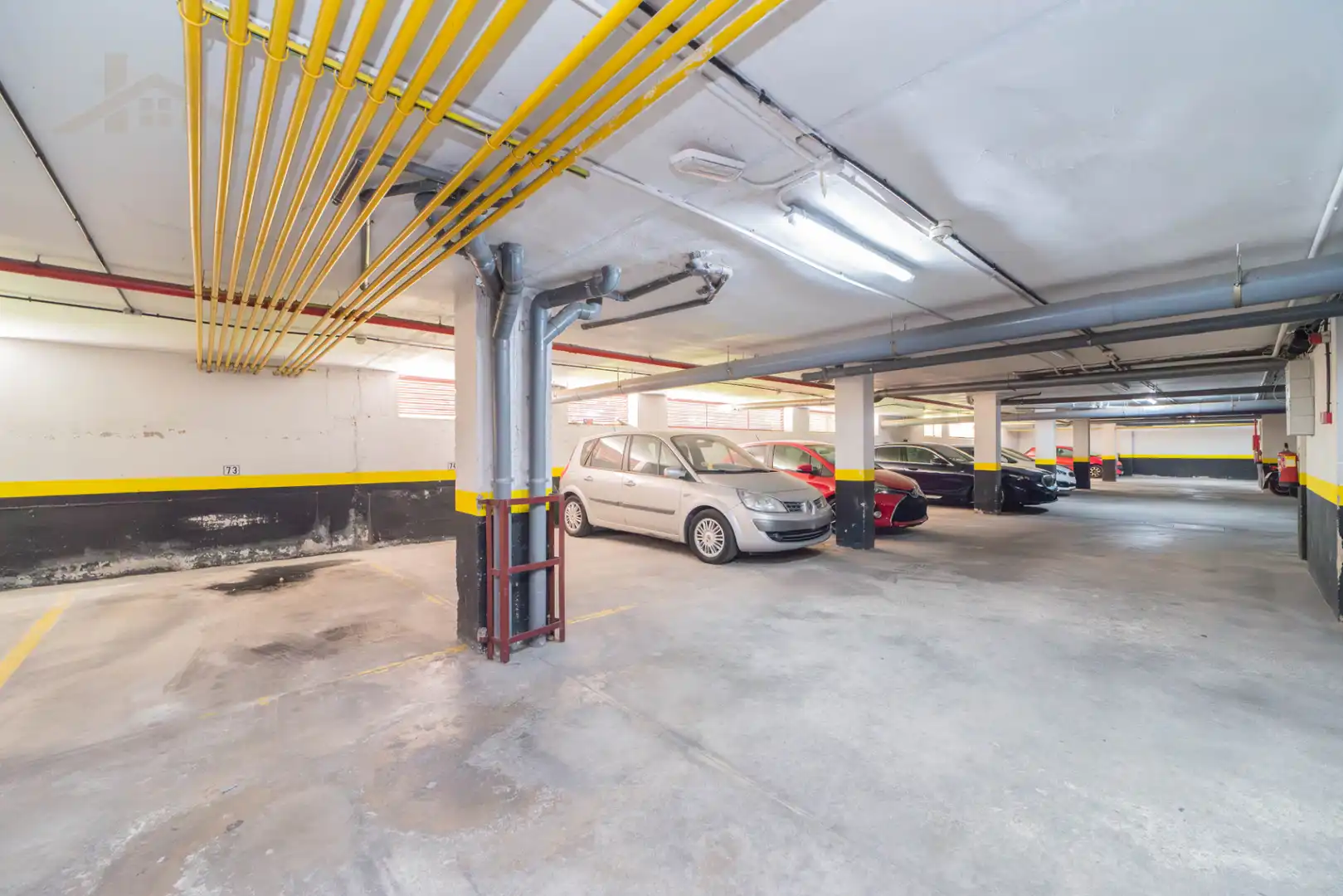 Parking of Flat for sale in Villanueva de la Cañada  with Air Conditioner, Heating and Storage room