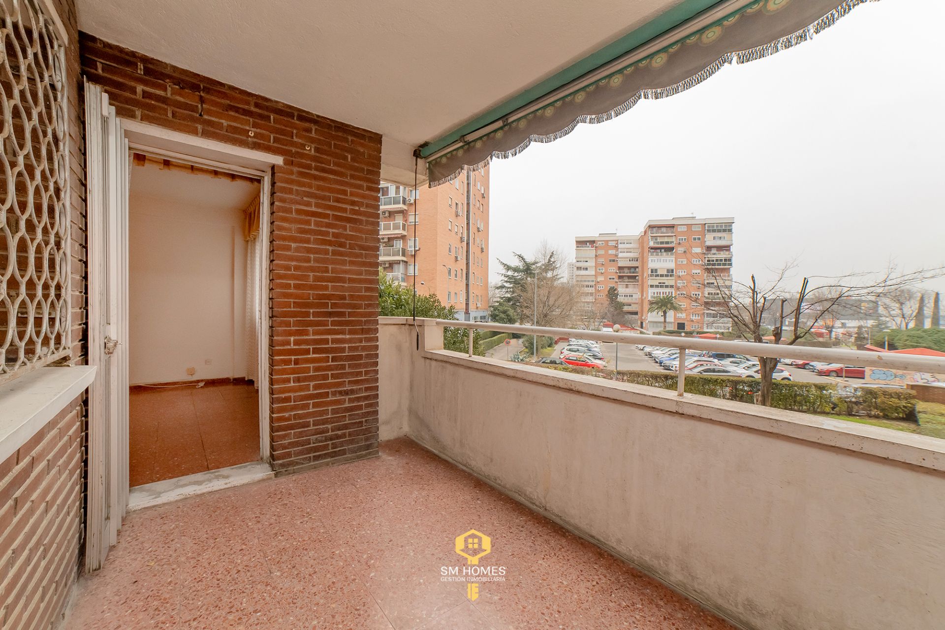 Balcony of Flat for sale in Coslada  with Heating, Terrace and Storage room