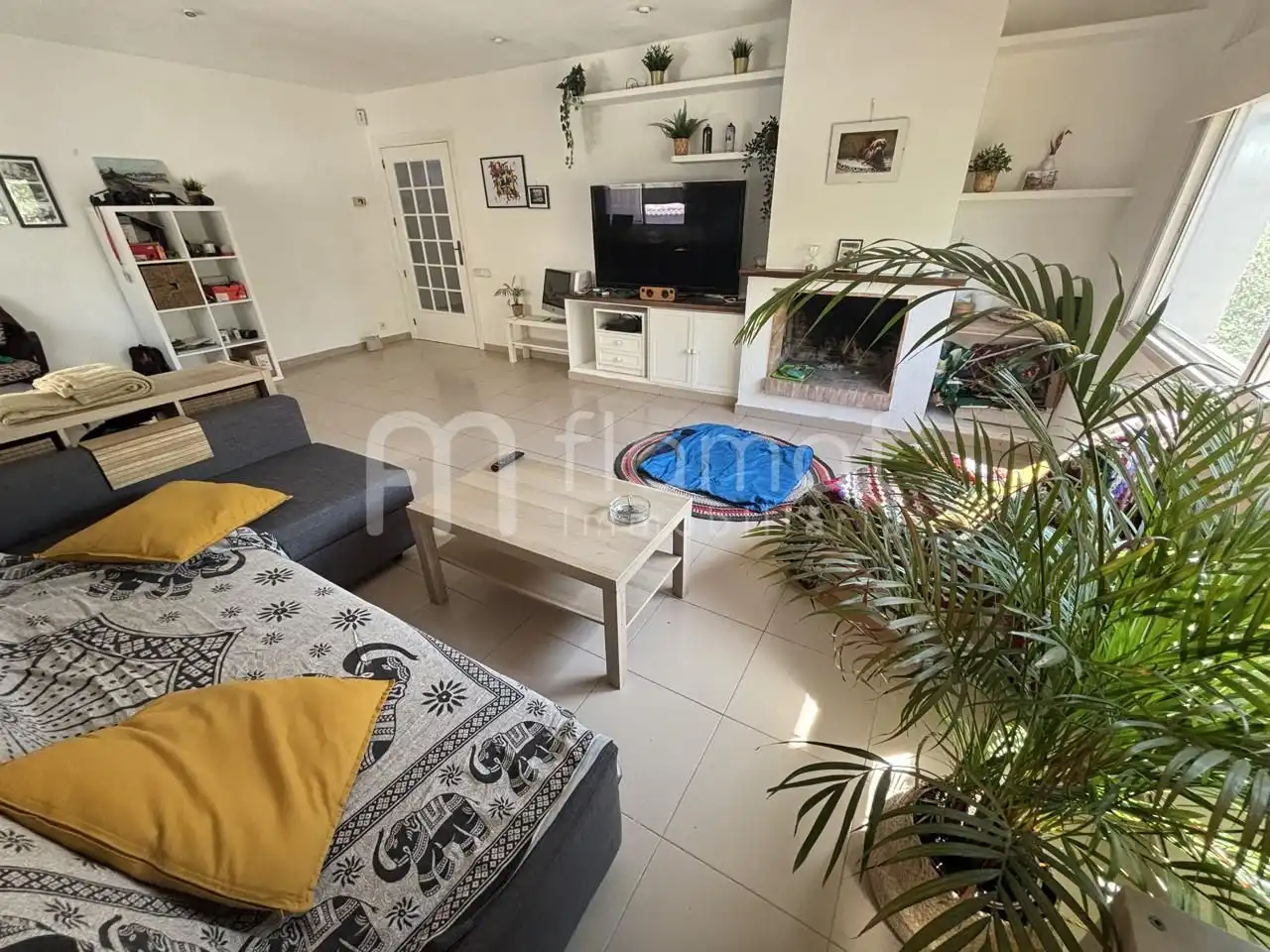 Sala de estar de Casa o chalet en venta en El Masnou con Aire acondicionado, Calefacción y Jardín privado