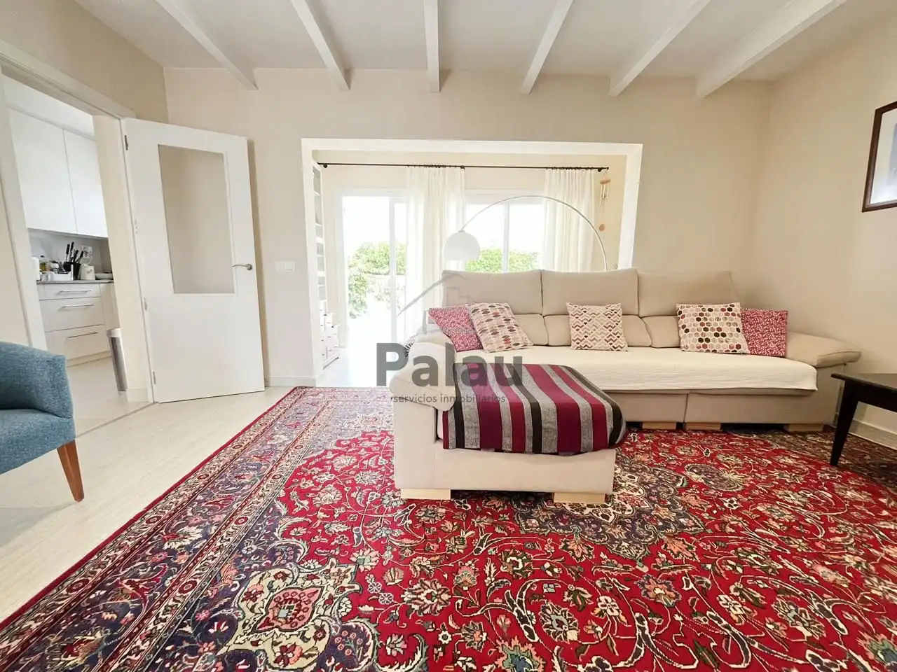 Sala de estar de Casa o chalet en venta en Ciutadella de Menorca con Aire acondicionado, Jardín privado y Terraza