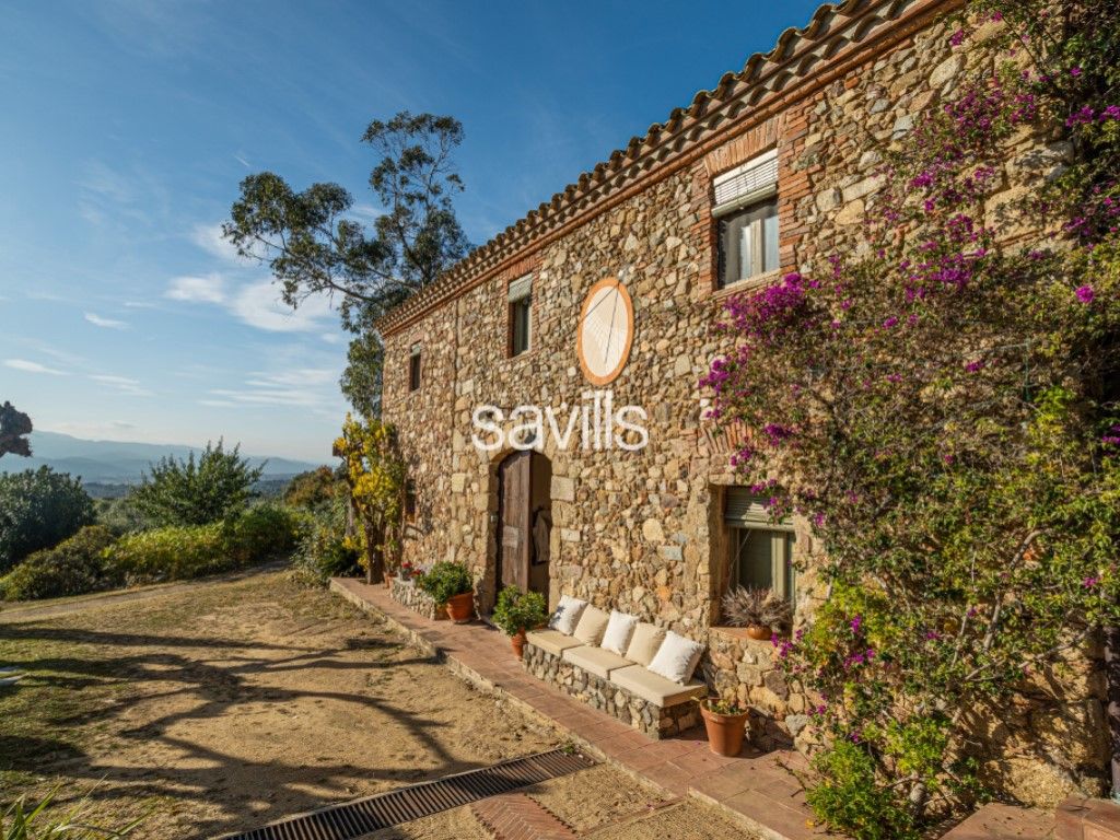 Vista exterior de Casa o xalet en venda en Massanes amb Piscina i Balcó
