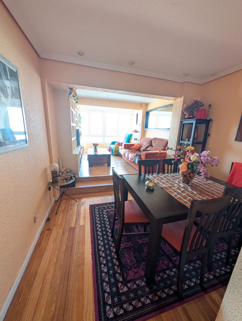 Living room of Flat to rent in Santander  with Heating and Furnished