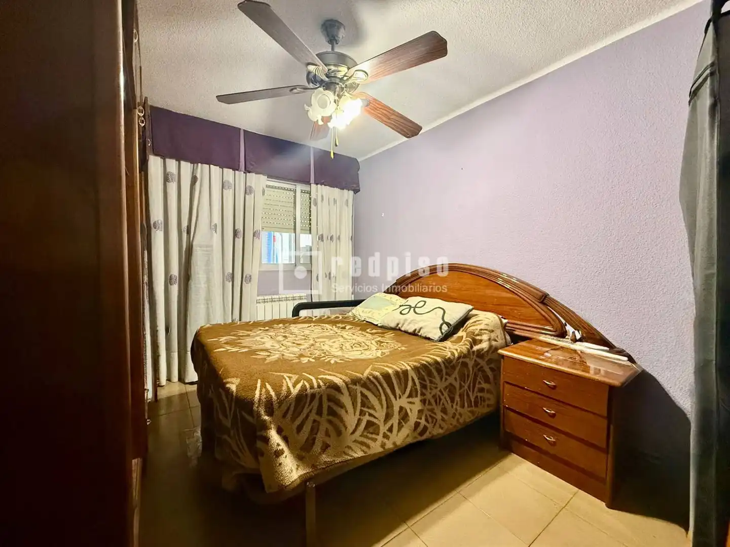 Bedroom of Flat for sale in Madrid  with Air Conditioner, Heating and Terrace