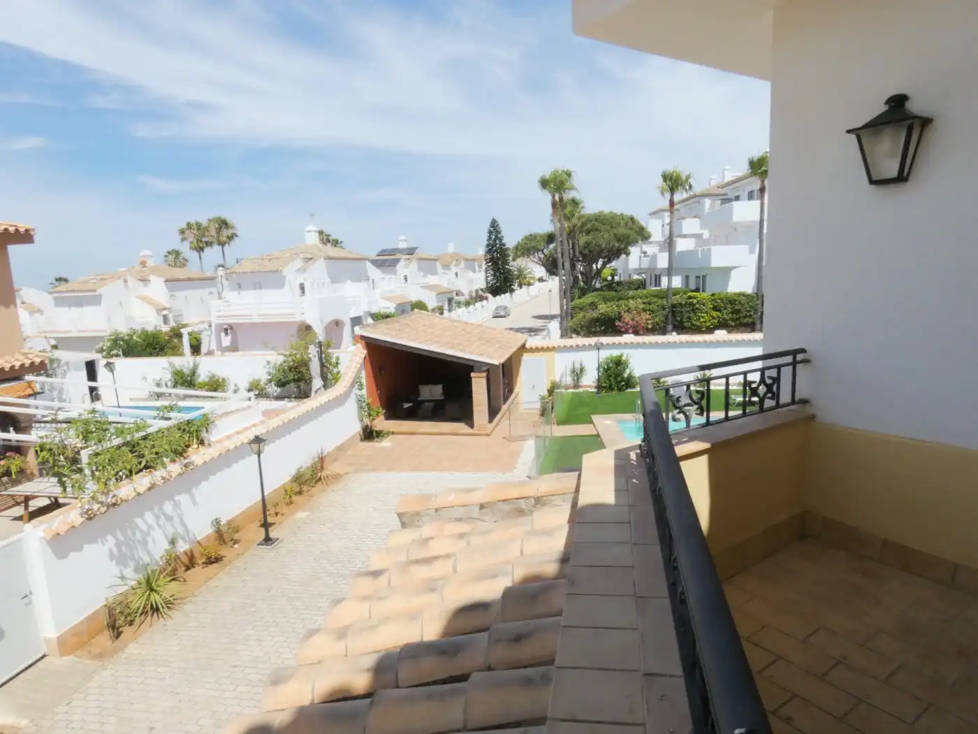 Garden of Houses for sale in Chiclana de la Frontera  with Air Conditioner, Private garden and Terrace