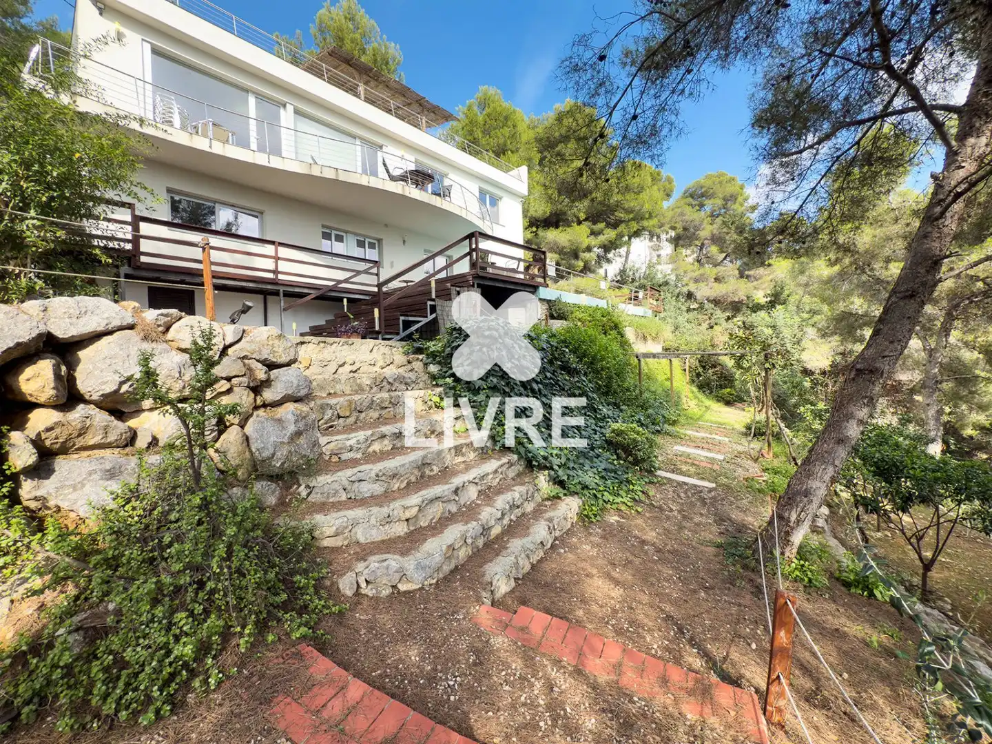 Jardín de Casa o chalet en venta en Cunit con Aire acondicionado, Calefacción y Piscina