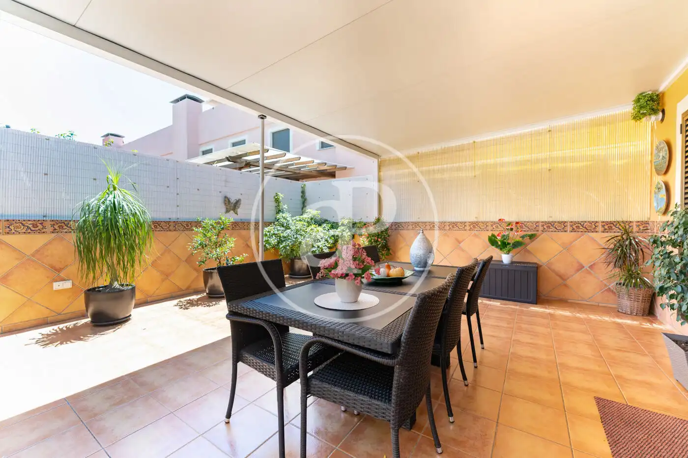 Terraza de Casa adosada en venta en  Palma de Mallorca con Aire acondicionado, Calefacción y Jardín privado