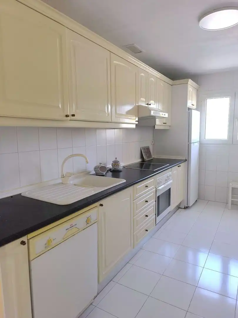 Kitchen of Flat for rent in Marbella  with Private garden, Terrace and Storage room