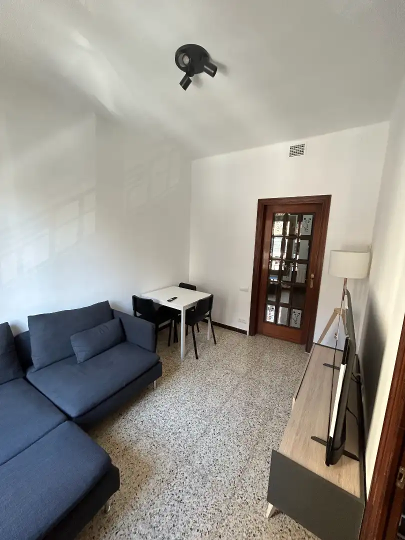 Living room of Flat for rent in Barcelona  with Air Conditioner, Heating and Furnished