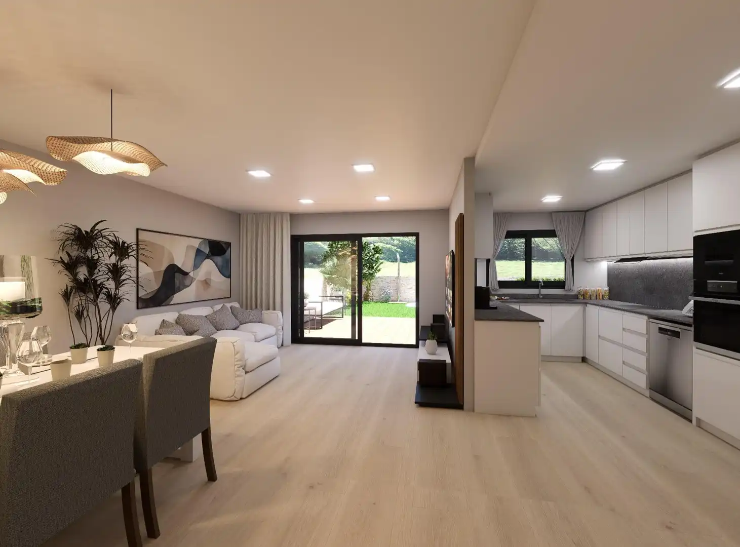 Sala de estar de Planta baja en venta en Palafolls con Terraza