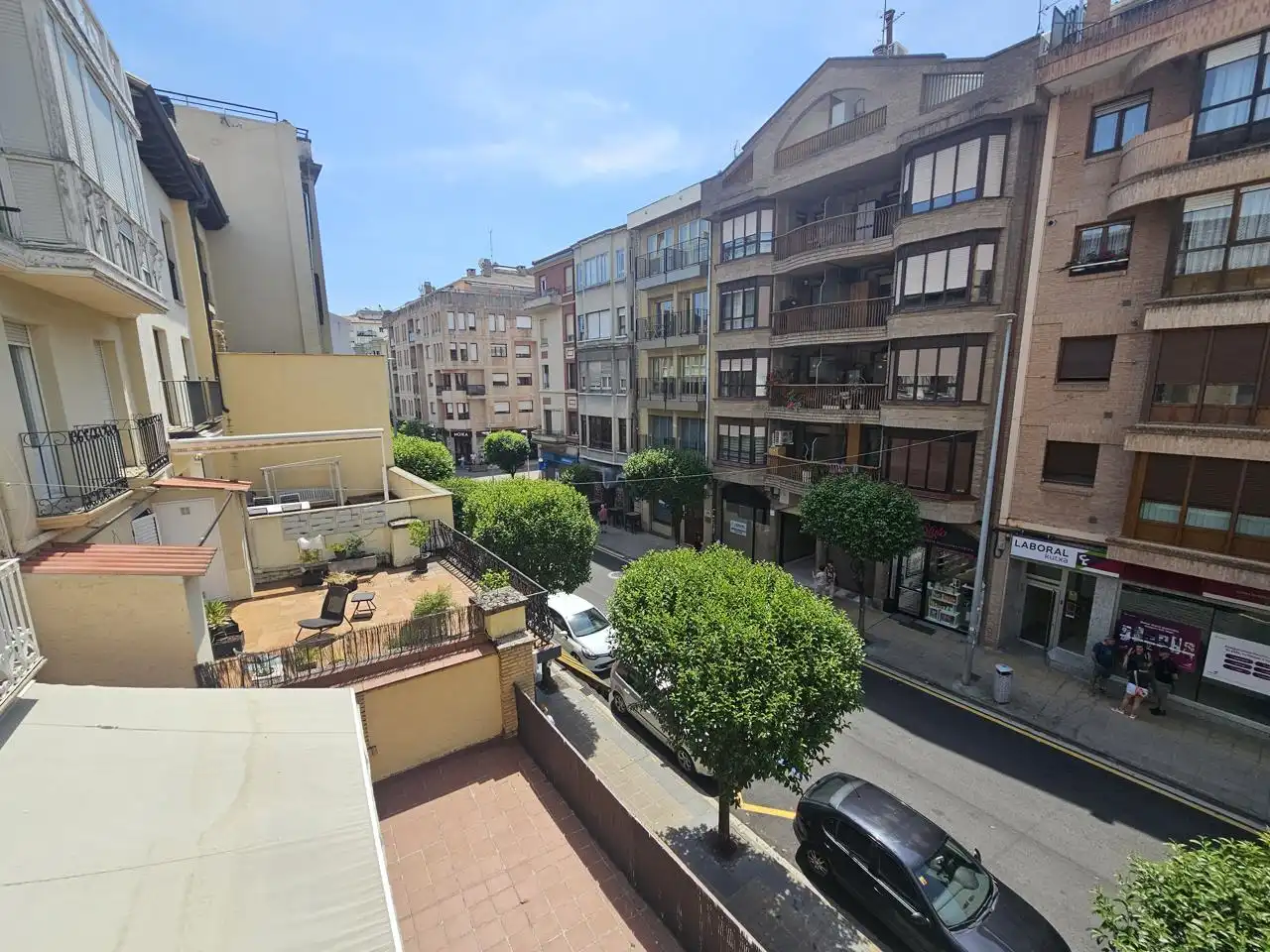 Vista exterior de Piso en venta en Estella / Lizarra con Aire acondicionado, Calefacción y Terraza