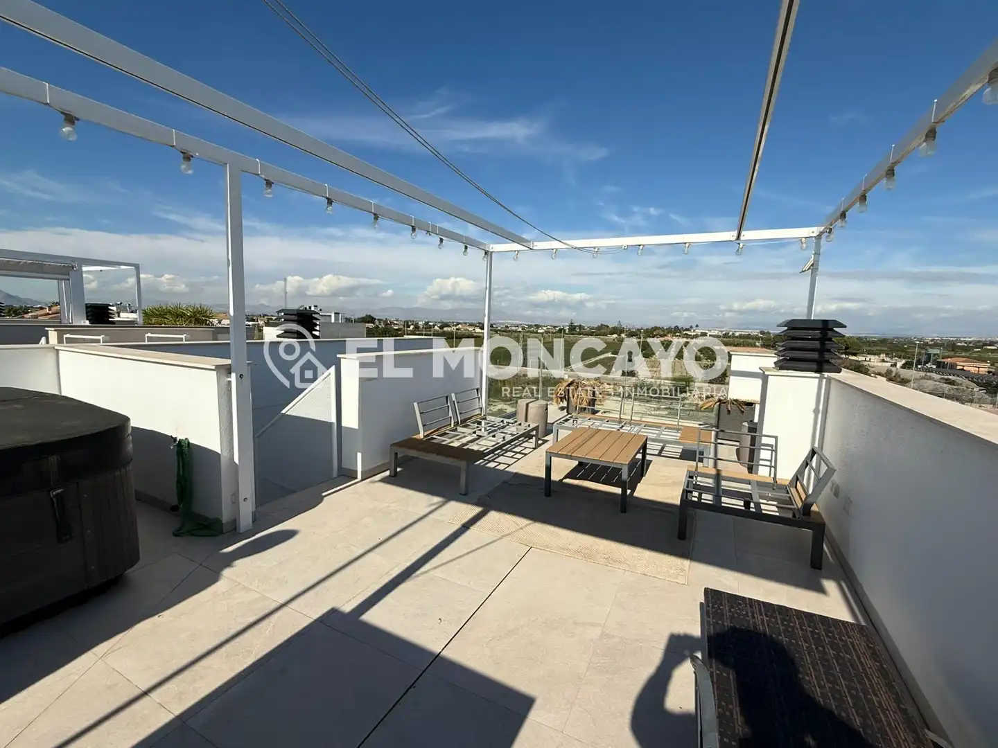 Terraza de Casa adosada en venta en Rojales con Aire acondicionado, Calefacción y Jardín privado
