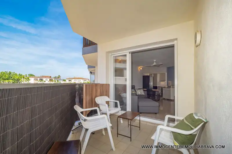 Terraza de Apartamento en venta en Empuriabrava con Aire acondicionado, Calefacción y Terraza