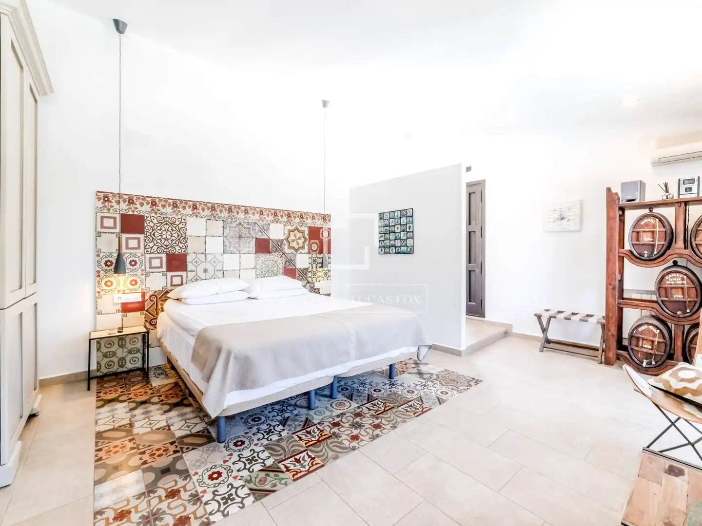Habitación de Finca rústica en venta en Canyelles con Aire acondicionado, Calefacción y Jardín privado