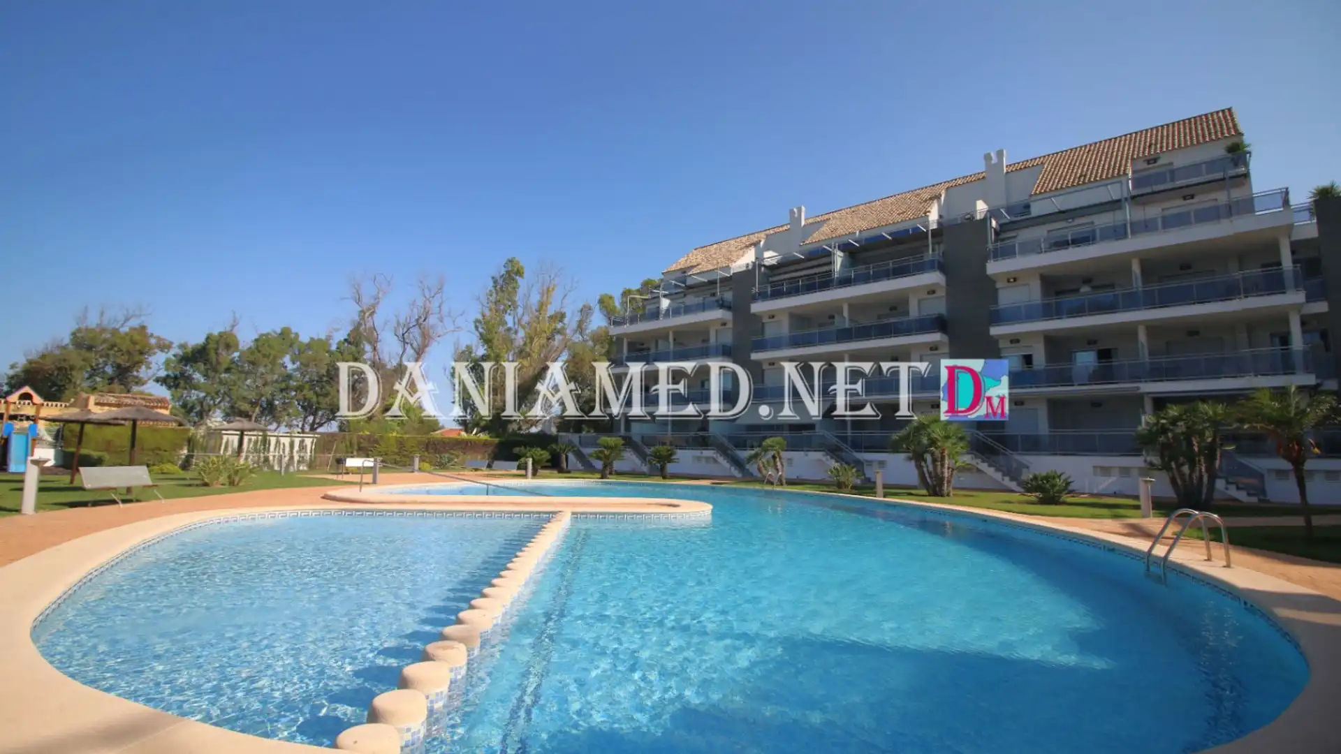 Piscina de Apartamento en venta en Dénia con Aire acondicionado, Calefacción y Terraza