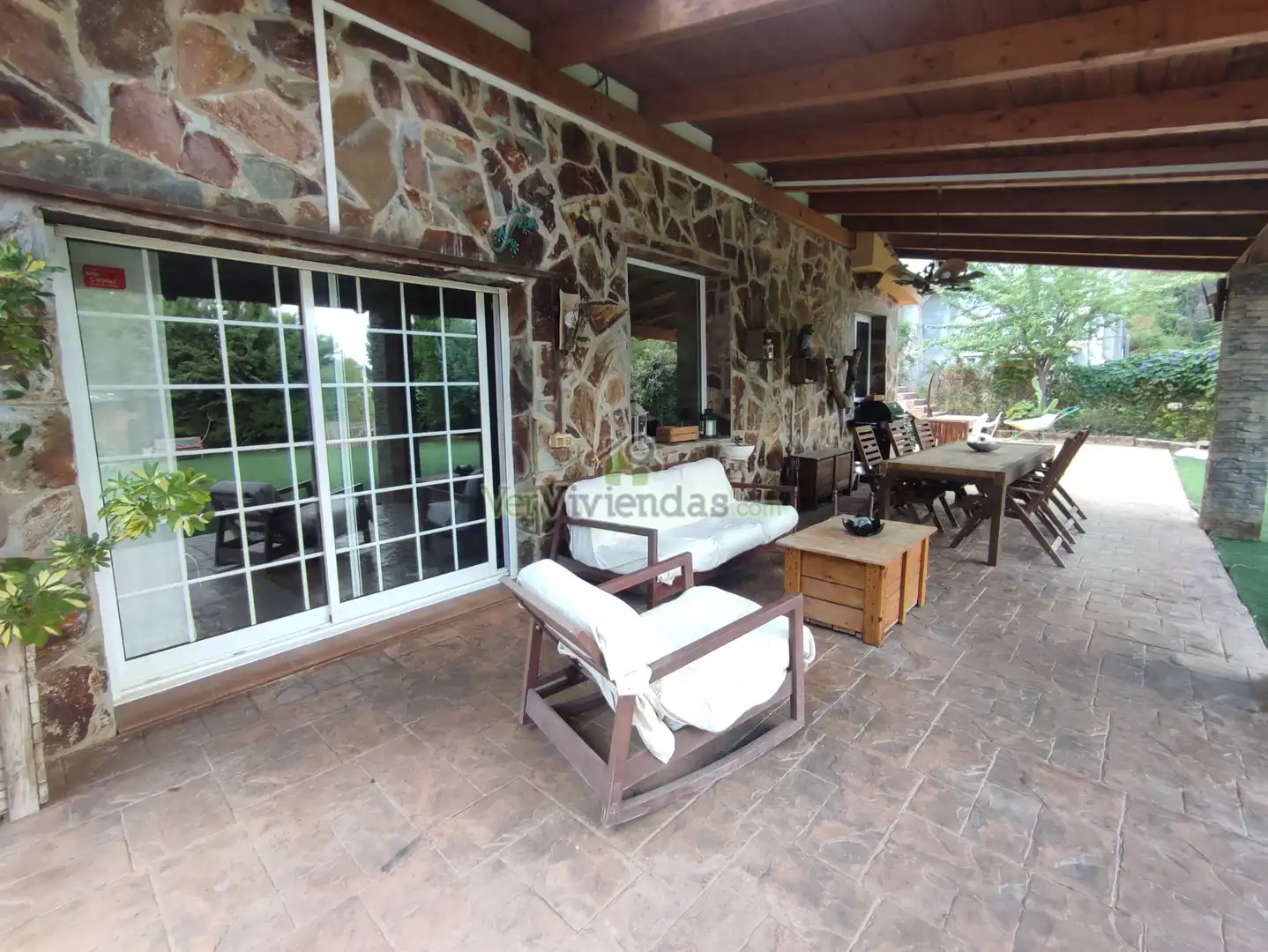 Garden of Houses for sale in Vallirana, Barcelona