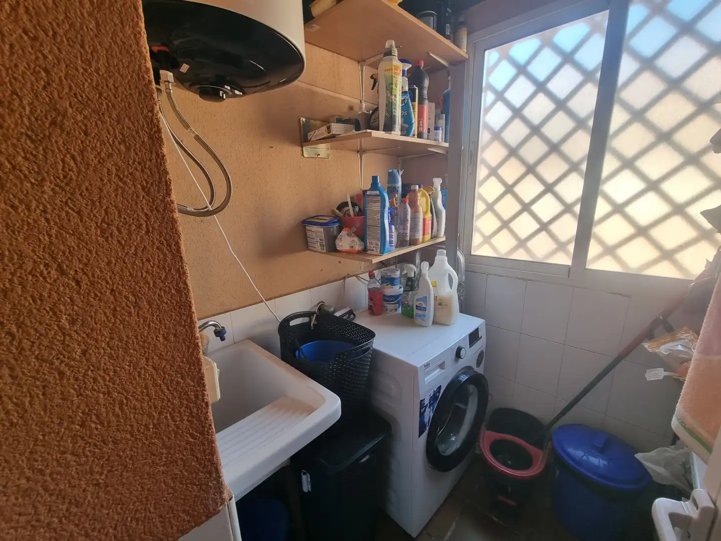 Kitchen of Detached homes for sale in Roquetas de Mar  with Air Conditioner, Heating and Terrace