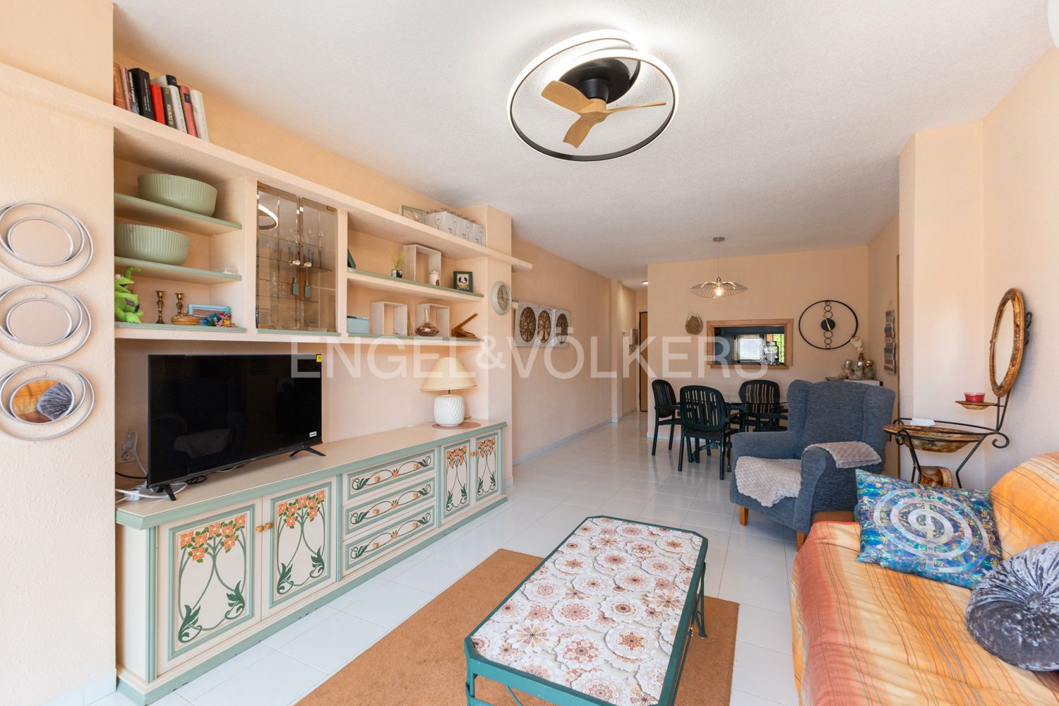 Living room of Apartment for sale in Alcalà de Xivert  with Air Conditioner, Heating and Terrace
