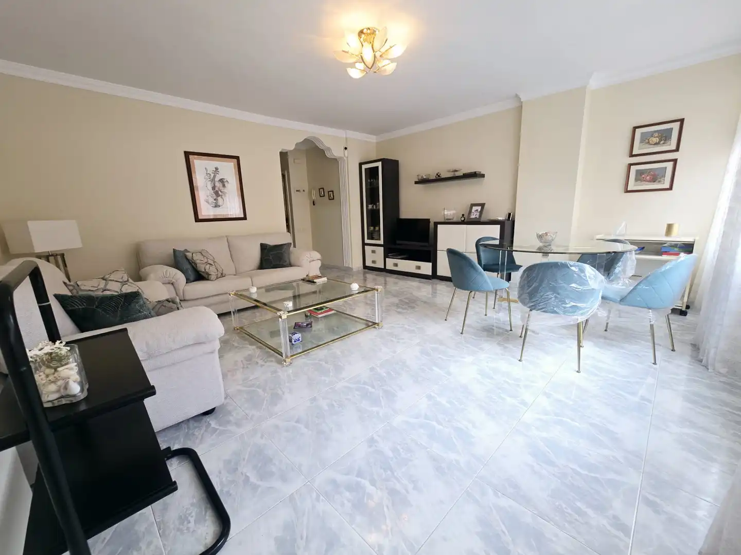 Wohnzimmer von Wohnung zur Miete in Las Palmas de Gran Canaria mit Möbliert