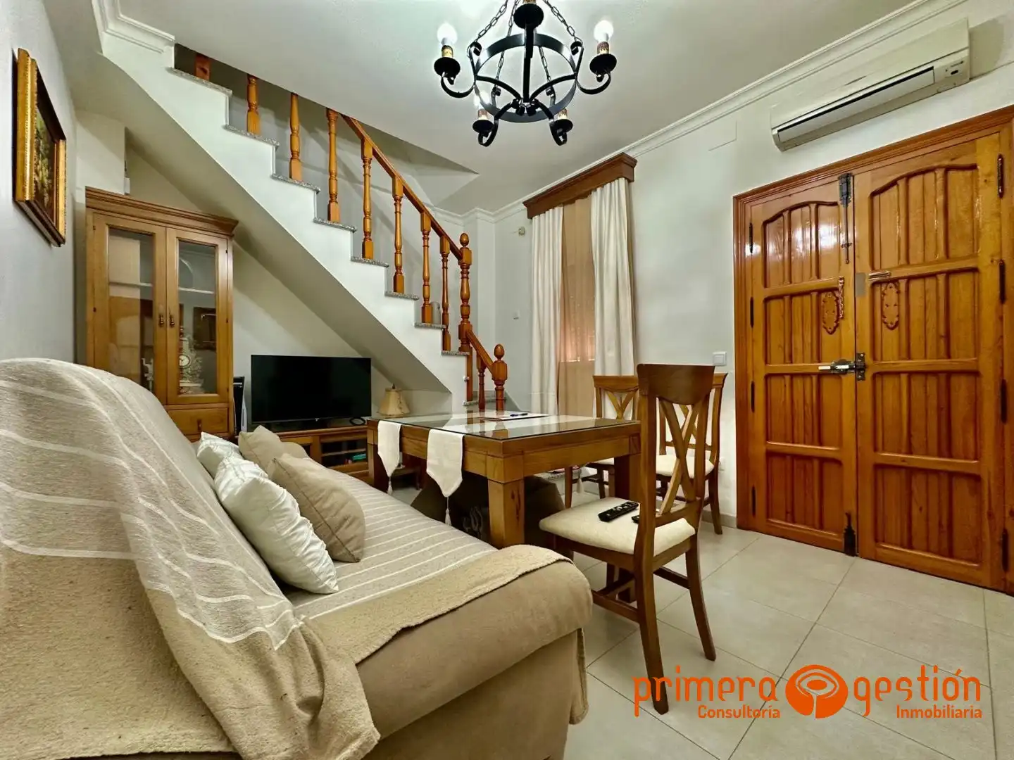 Sala de estar de Dúplex en venta en Lora del Río con Aire acondicionado, Trastero y Balcón