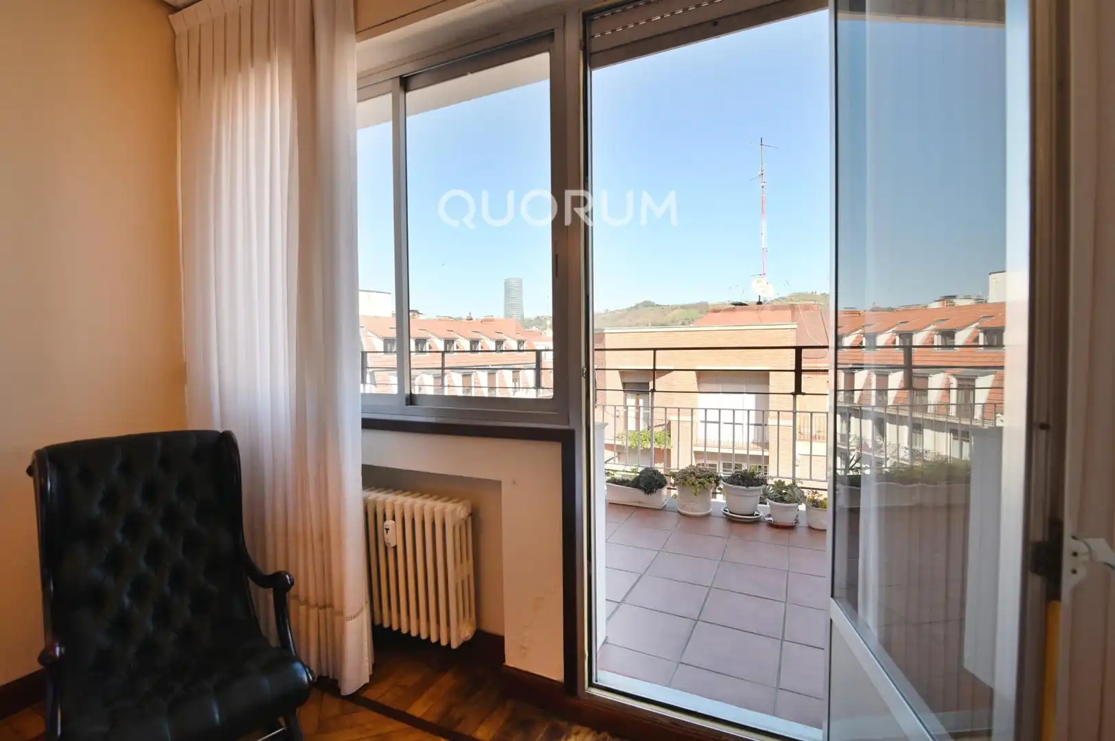 Bedroom of Attic for sale in Bilbao   with Heating, Terrace and Storage room