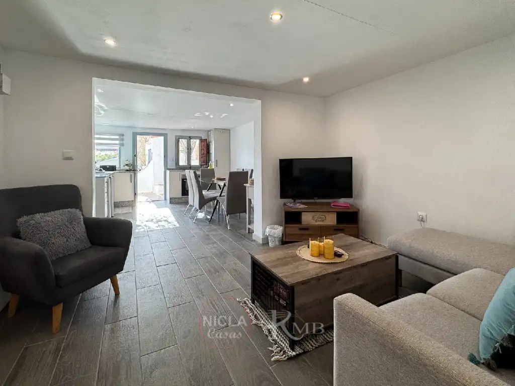 Sala d'estar de Casa o xalet en venda en Antas amb Aire condicionat, Jardí privat i Terrassa