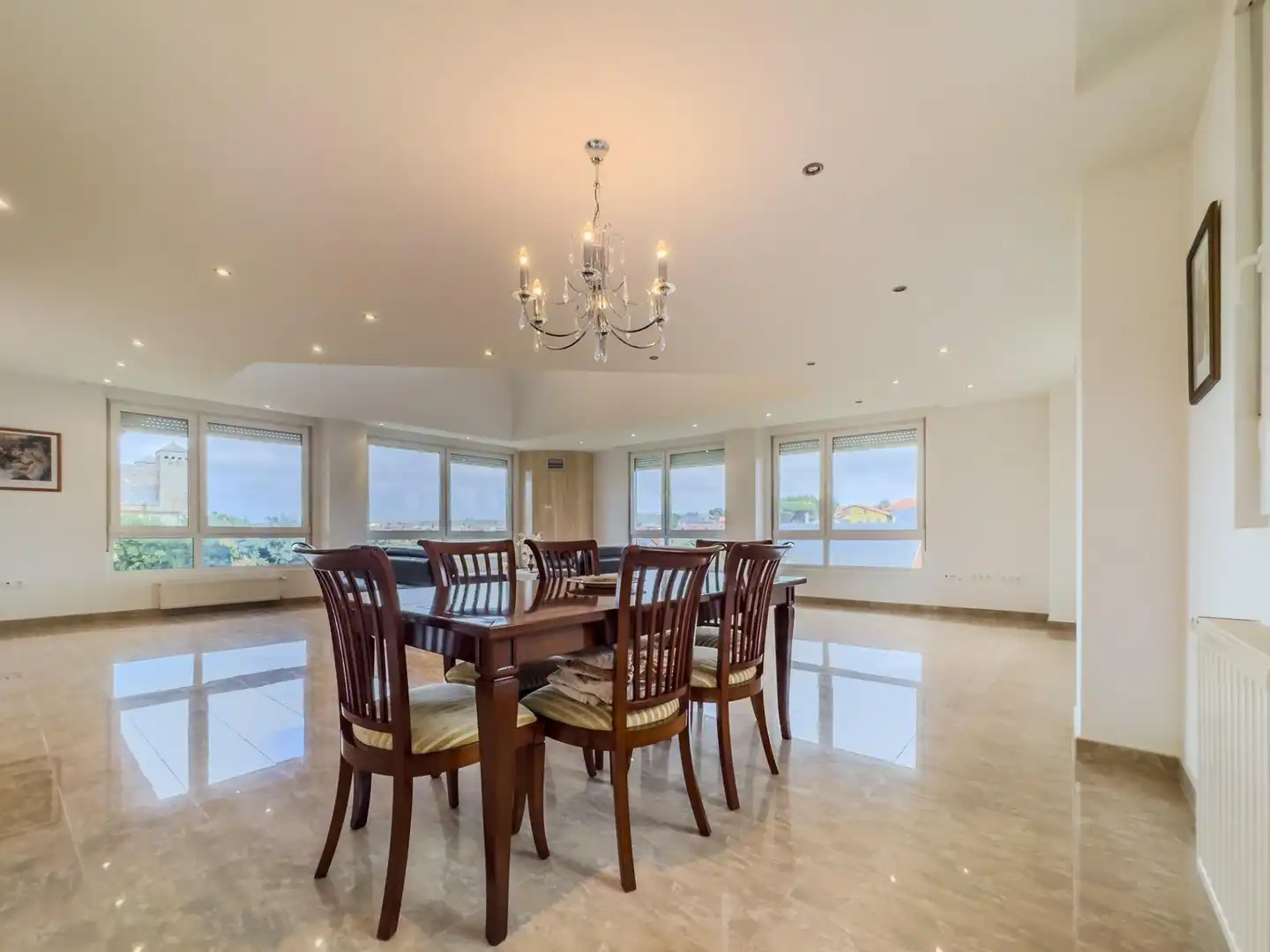 Dining room of Houses for sale in Piélagos  with Private garden, Terrace and Storage room