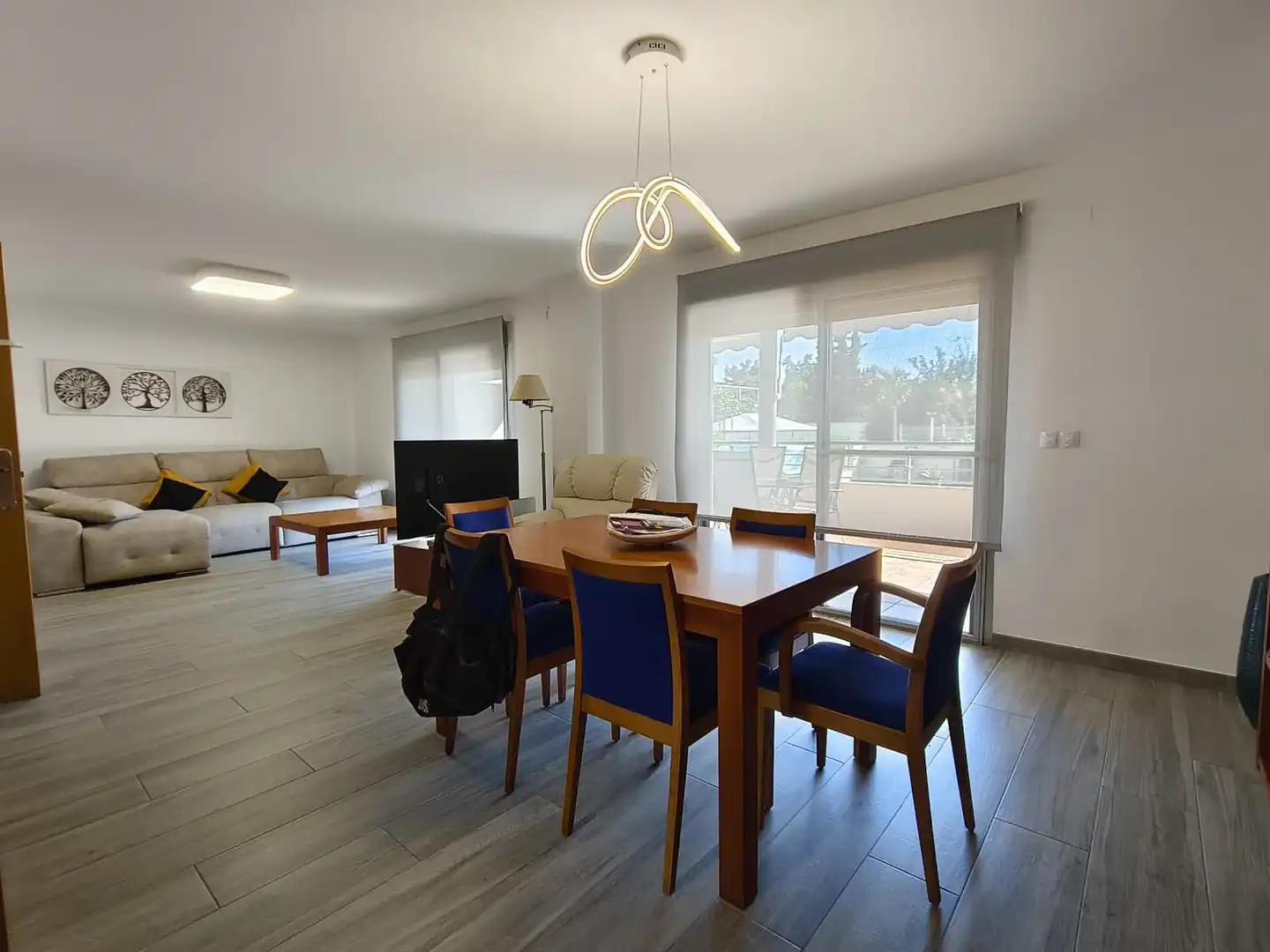 Comedor de Casa adosada en venta en Mutxamel con Aire acondicionado, Jardín privado y Terraza