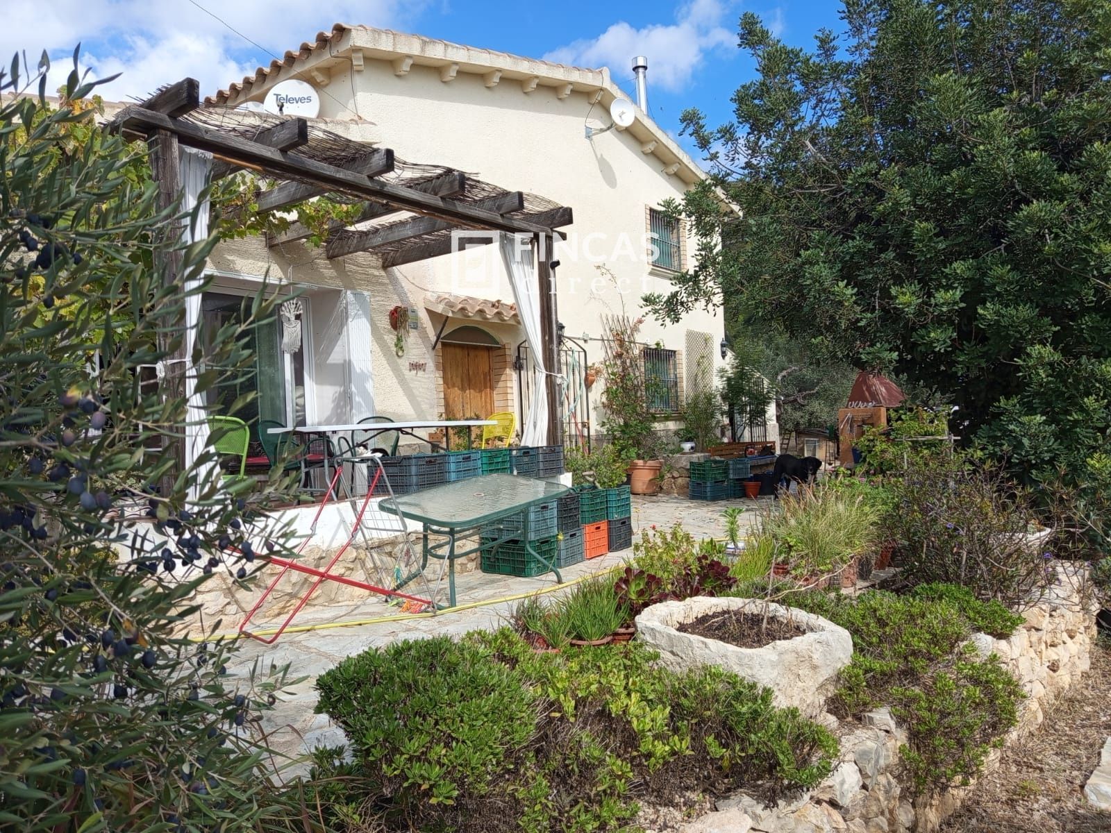 Garden of Country house for sale in El Perelló  with Storage room, Furnished and Oven