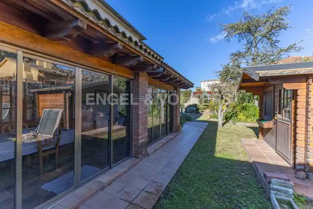 Garden of Houses for sale in Sant Celoni  with Air Conditioner, Heating and Private garden