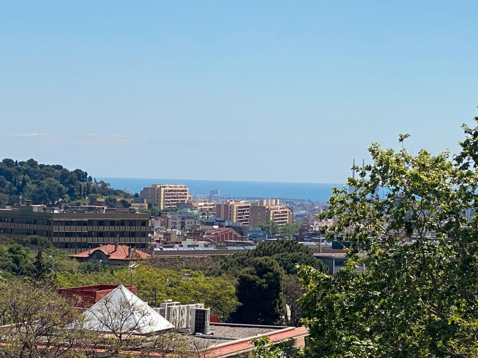 Vista exterior de Pis en venda en  Barcelona Capital amb Calefacció, Moblat i Forn