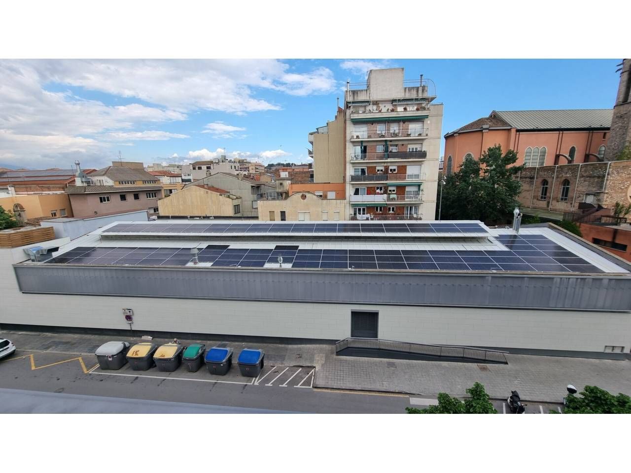 Exterior view of Flat for sale in Granollers  with Air Conditioner, Heating and Balcony