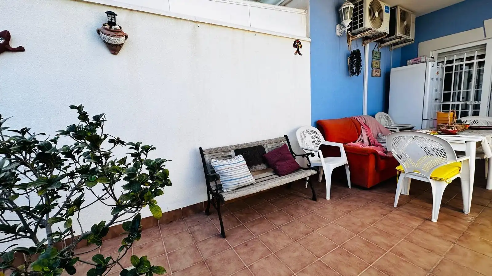 Terrace of Flat for sale in Roquetas de Mar  with Air Conditioner, Terrace and Furnished