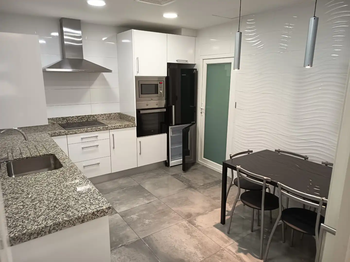 Kitchen of Flat for rent in Murcia  with Air Conditioner, Heating and Furnished
