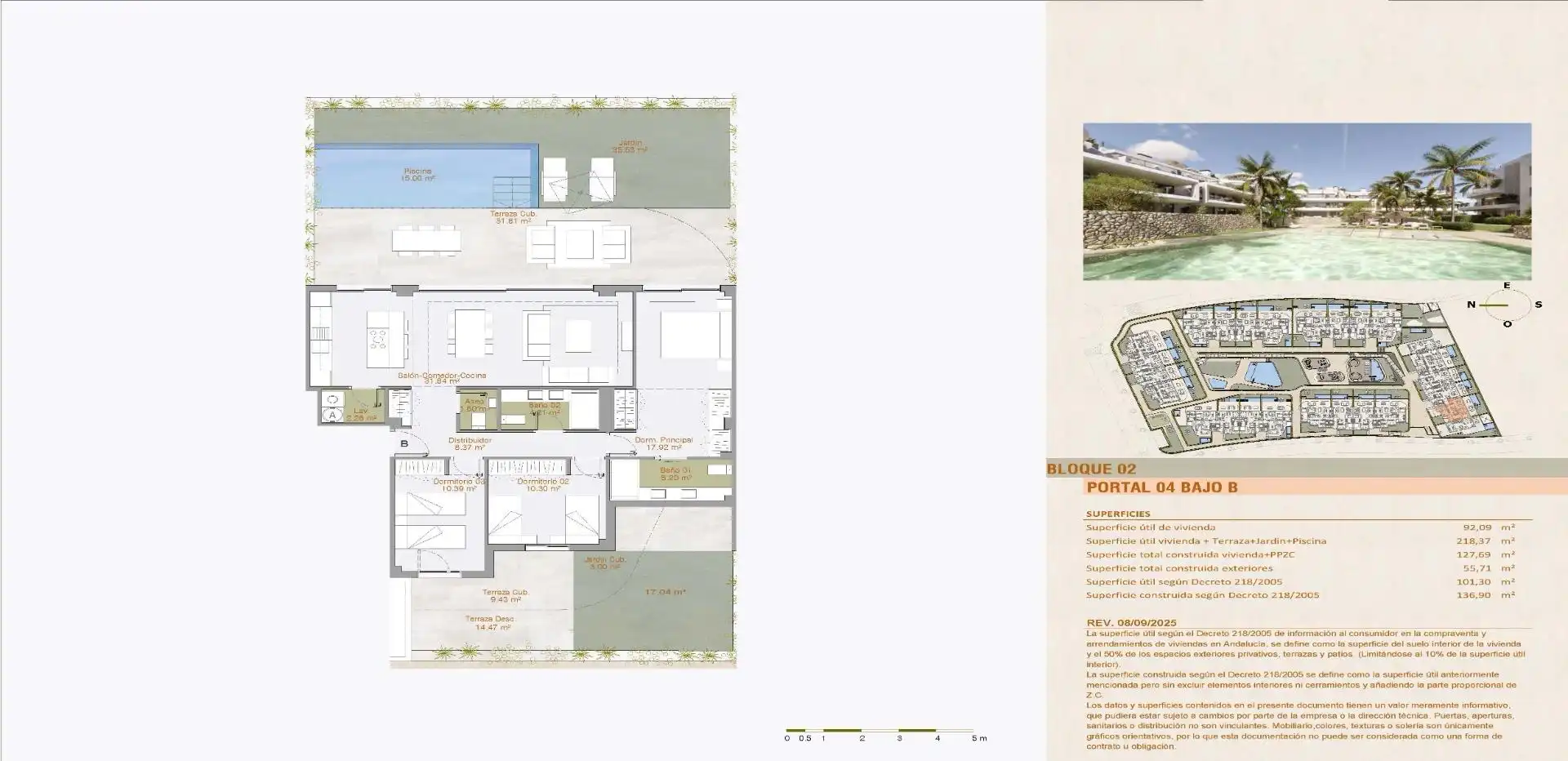Apartment with pool for sale in Playa Bahía Dorada, imagen 43