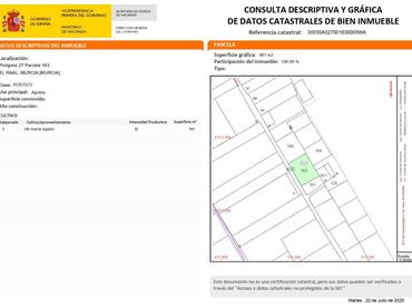 Terreno rustico in vendita a Pedanías Este