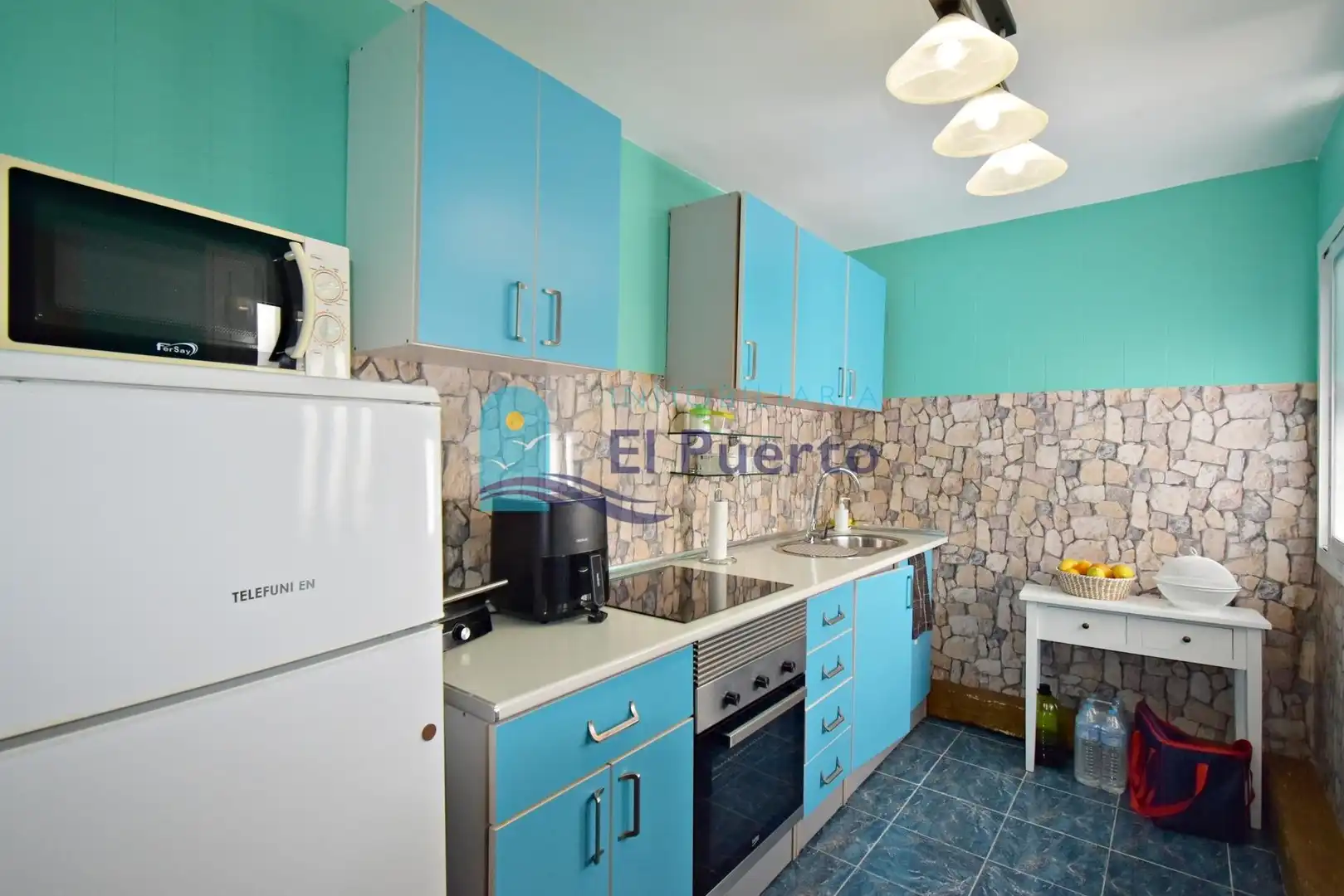 Cuina de Apartament en venda en Mazarrón amb Aire condicionat, Calefacció i Terrassa