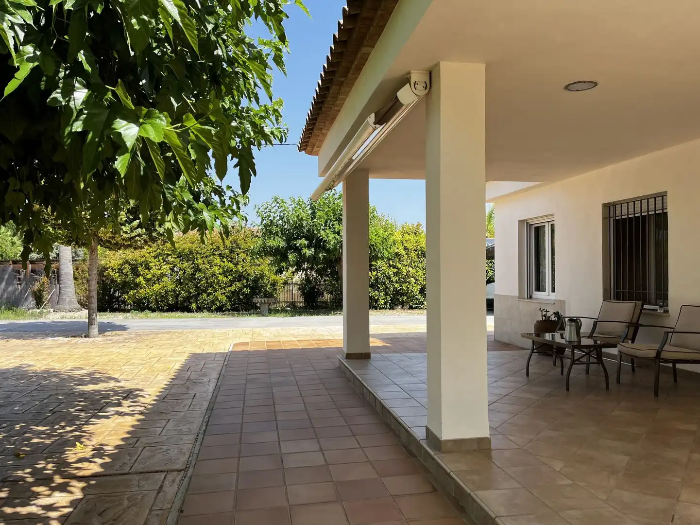 Vista exterior de Casa o xalet en venda en Ontinyent amb Aire condicionat, Calefacció i Jardí privat