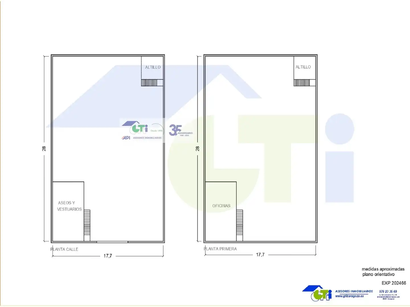 Nave industrial en venta en Cuarte de Huerva