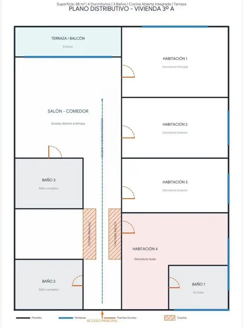 Wohnung mit Aufzug zum Verkauf in Plaza de Santo Domingo 6, imagen 17