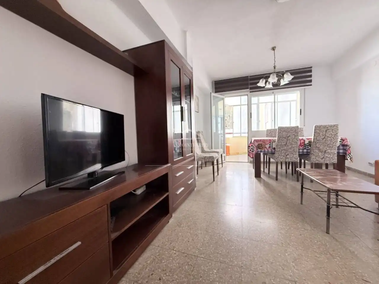 Sala d'estar de Pis en venda en Castellón de la Plana / Castelló de la Plana amb Aire condicionat, Calefacció i Moblat
